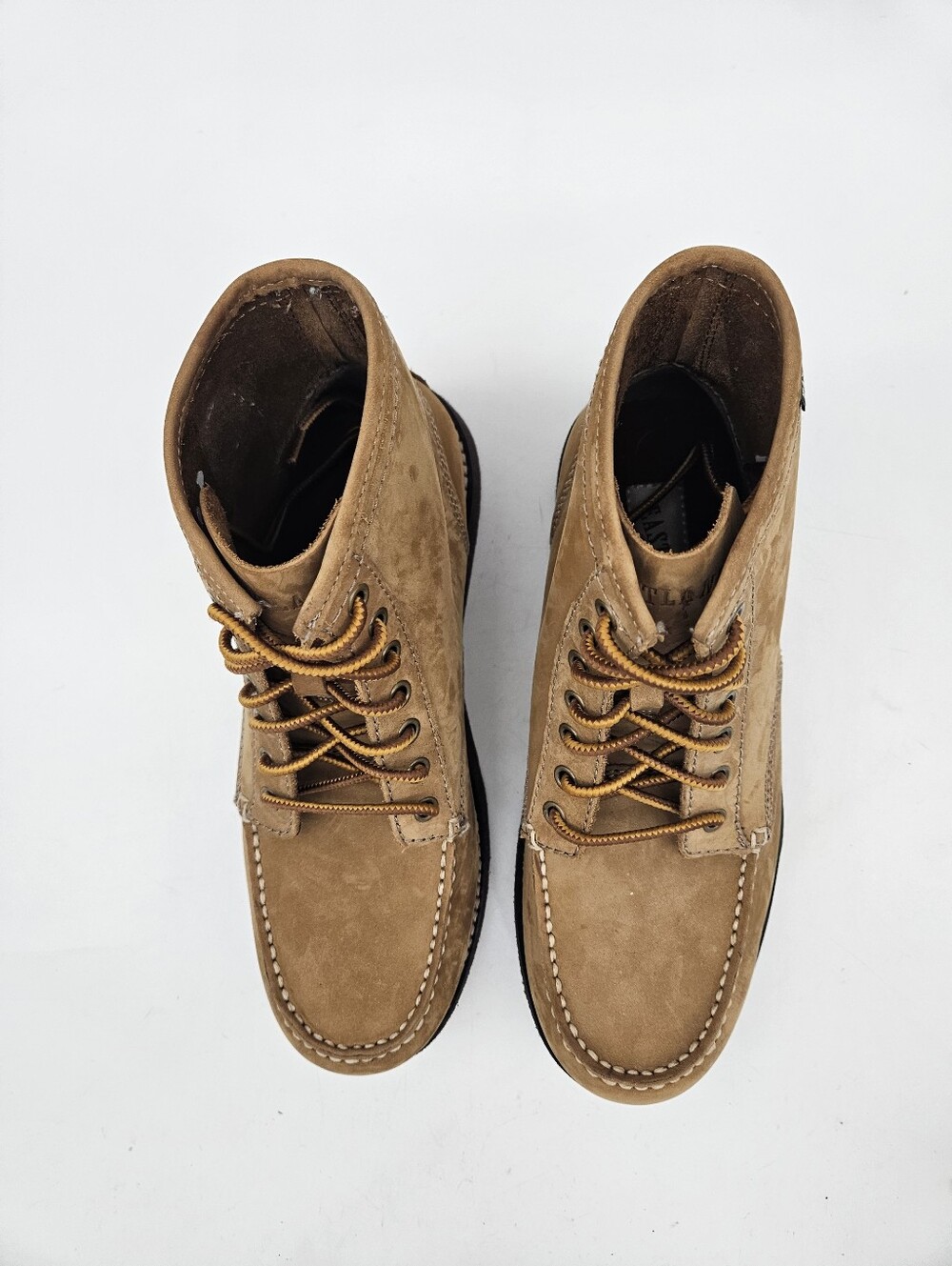Eastland Men's Lumber Up Lace-Up Leather Boots in Tan Sz 9D Lightweight Durable - Picture 5 of 12